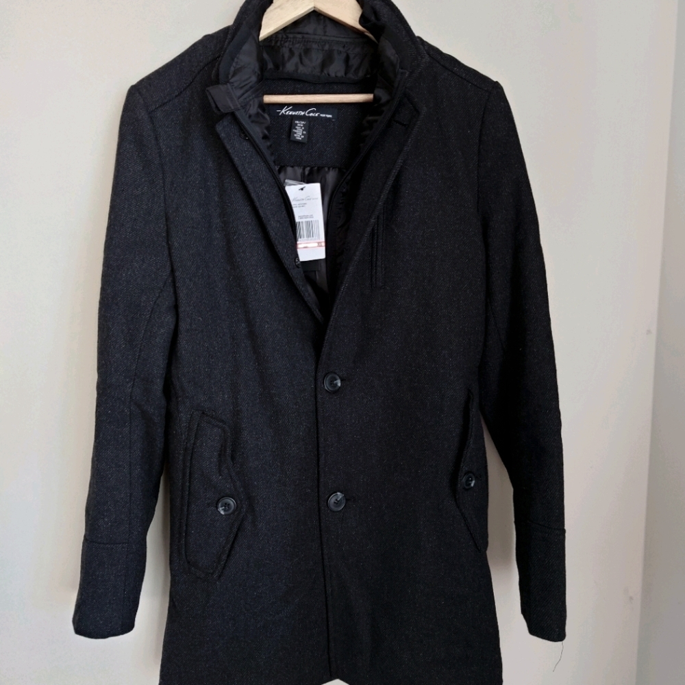 Kenneth Cole Wool Coat NWT (XS)